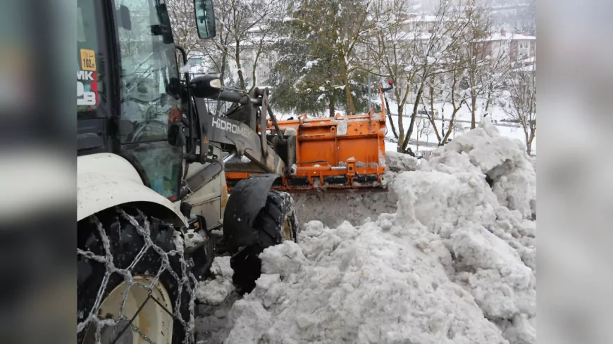 Düzcelilerin Yeşil Vadi'de Kayak Keyfi: Bahçeşehir Bölgesinde Kar Eğlencesi