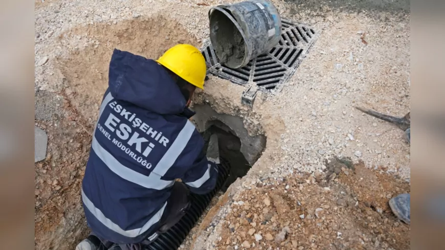 Eskişehir’de Ada Sokak’ın Yağmur Suyu Sorunu Çözüldü