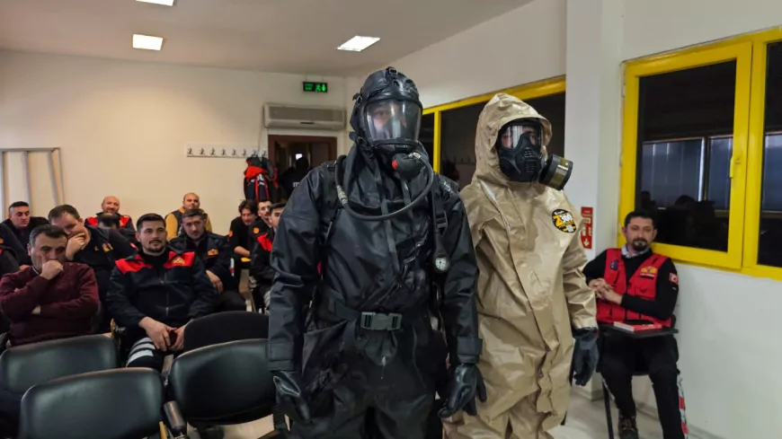 Eskişehir OSB İtfaiyesi KBRN ve HAZMAT Eğitimini Başarıyla Tamamladı