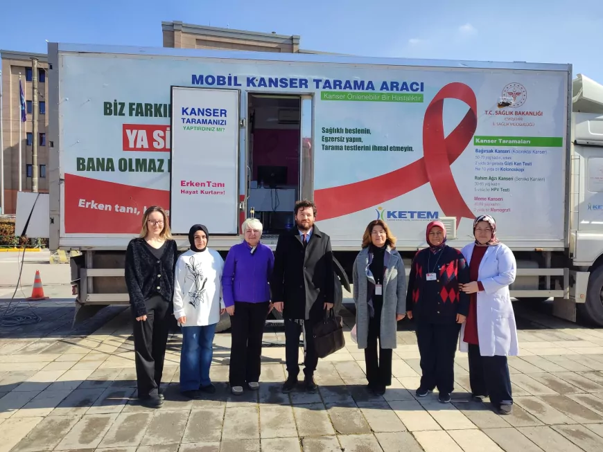 Eskişehir'de Ücretsiz Kanser Taraması: Mobil KETEM Aracına Davetlisiniz