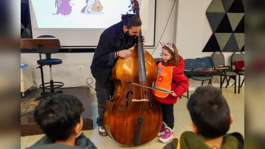 Çocuklar Müzik Aletlerini Tanıdı