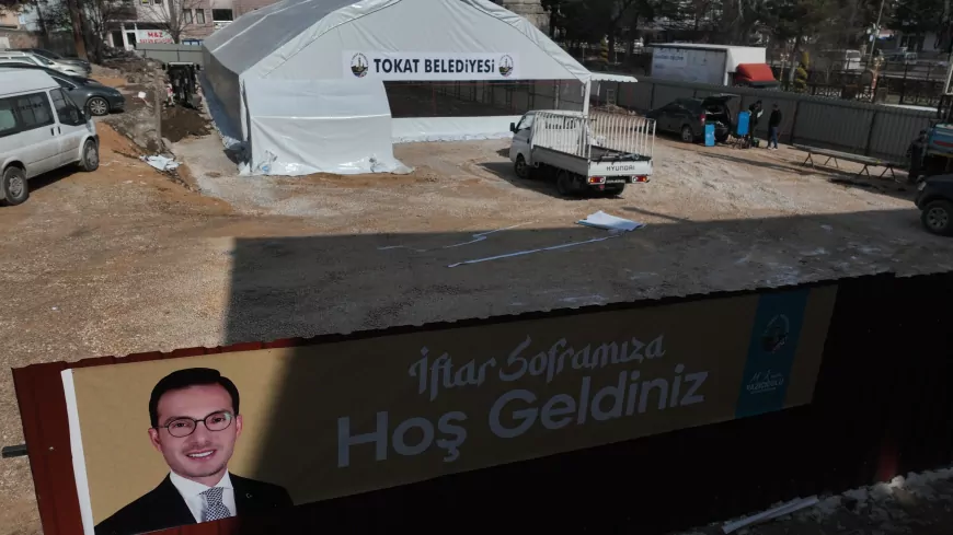 Tokat Belediyesi, Üç Farklı Noktada İftar Çadırları Kuruyor