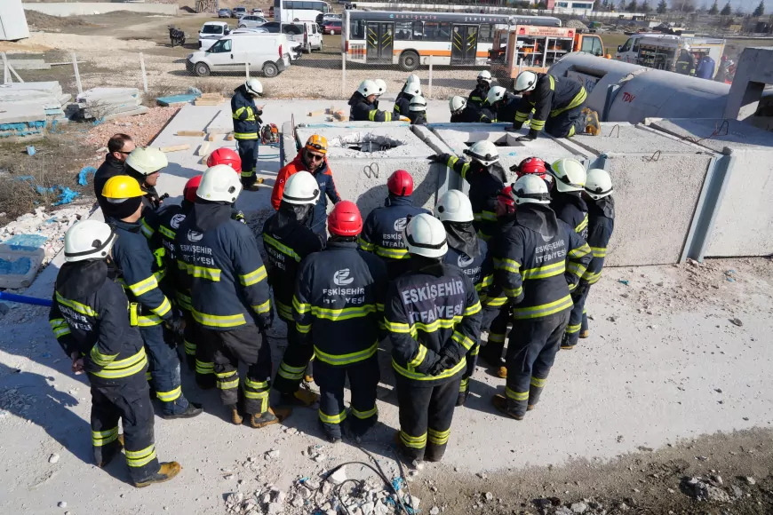 Eskişehir'in Kahramanları Afetlere Hazırlanıyor