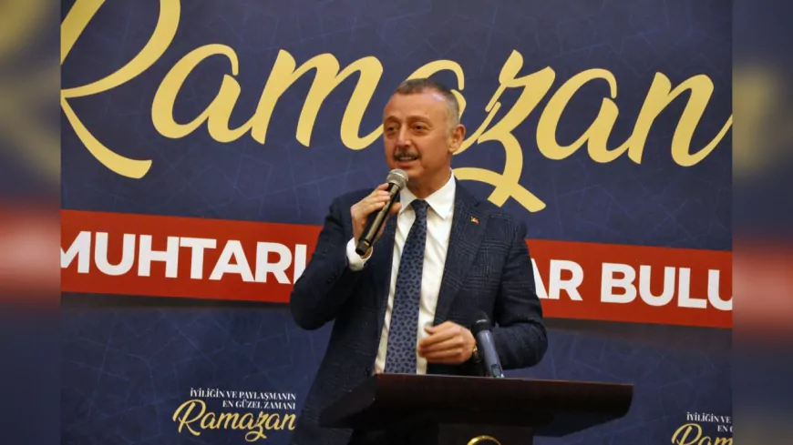 Kocaeli Valiliği ve Büyükşehir Belediyesi'nden Muhtarlarla İftar Programı