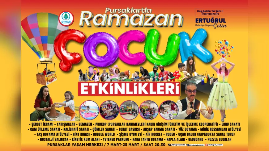 Pursaklar’da Ramazan Coşkusu Başlıyor