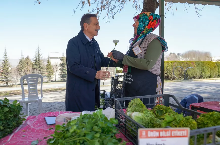 Başkan Ataç, 8 Mart Dünya Kadınlar Günü’nü Kadın Üreticilerle Kutladı