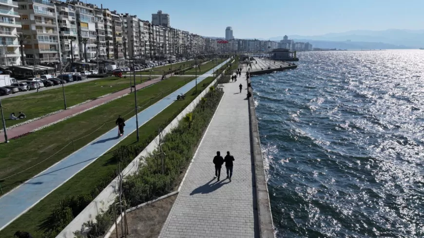 İzmir Kordon’da “Acil Eylem Paketi” Tamamlanıyor: Daha Yeşil ve Güvenli Bir Sahil