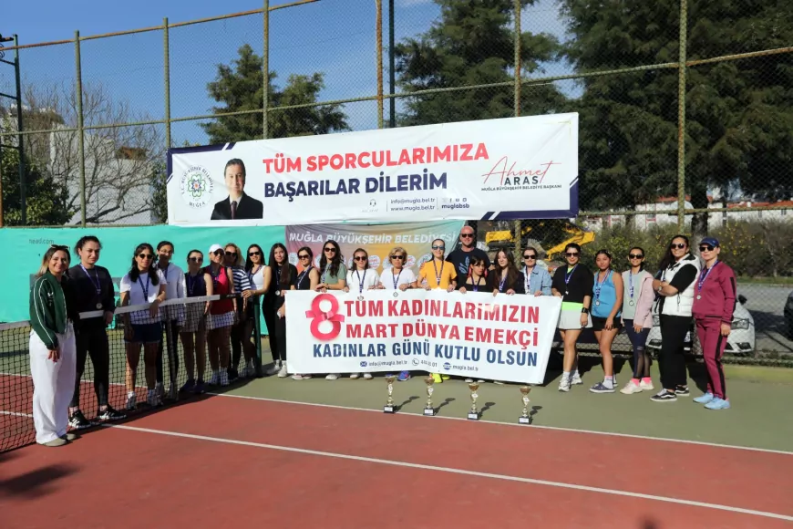 Muğla’da Kadınlar 8 Mart’ı Sporla Kutladı