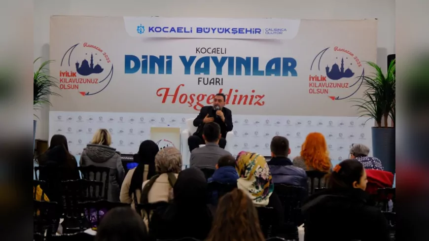 Ahmet Yenilmez, Kocaeli’de Ramazan Söyleşisi ile Sevenleriyle Buluştu