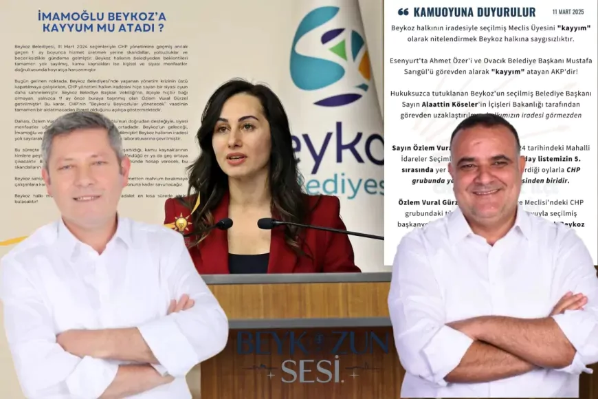 Beykoz Belediyesi’nde AK Parti ve CHP Arasında 'Kayyum' Tartışması Büyüyor