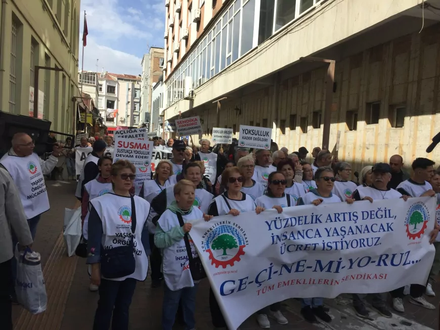 Tüm Emeklilerin Sendikası:Artık Yeter, Duyun Bizi Geçinemiyoruz