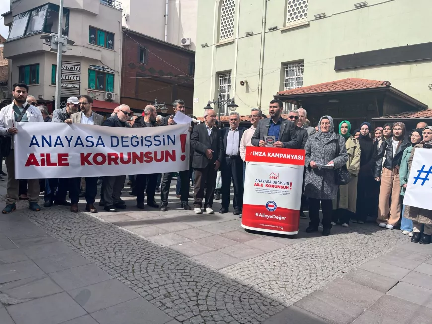 Anayasa Değişsin, Aile Korunsun Çağrısı