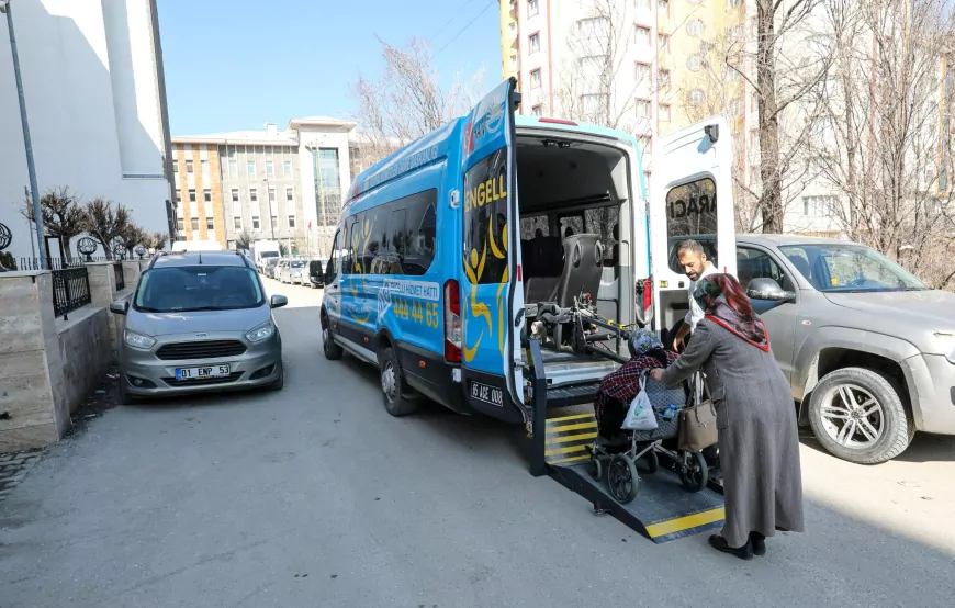 Van Büyükşehir Belediyesi, Engellilerin Ulaşım Sorunlarını Ortadan Kaldırıyor