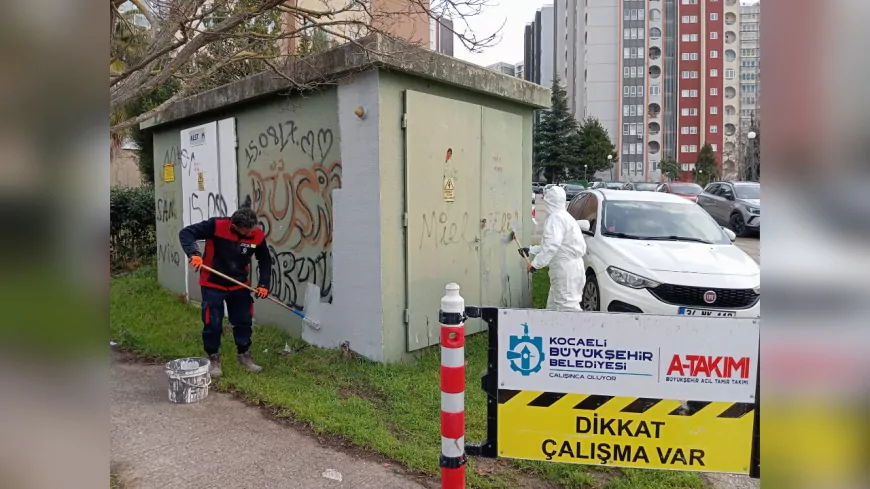 Büyükşehir, Trafoları Görsel Kirlilikten Arındırıyor