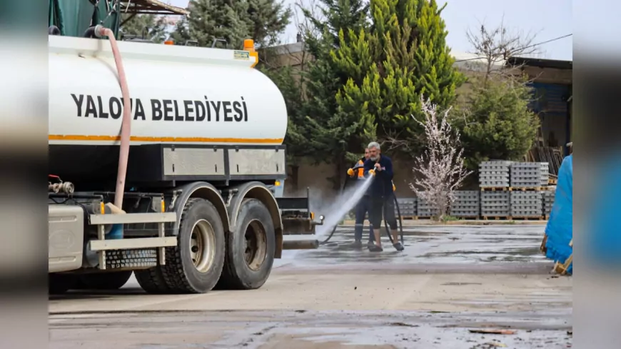 Kirazlı Sanayi Sitesi’nde Temizlik Seferberliği Devam Ediyor