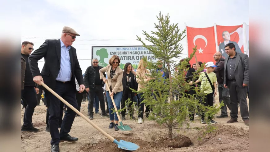 Eskişehir’in Güçlü Kadınları Hatıra Ormanı’nda Geleceğe Nefes Olacak