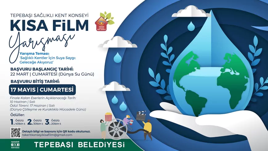 Tepebaşı’nda Kısa Film Yarışması Başvuruları Başlıyor