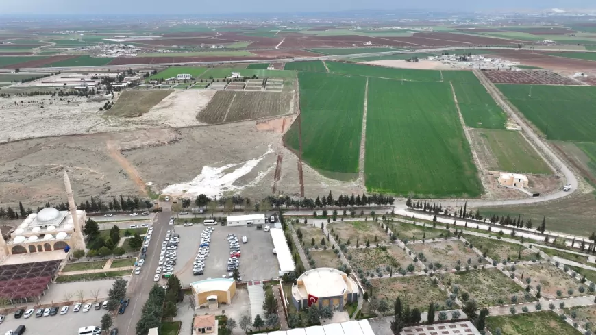 Şanlıurfa Mezarlığına Ulaşımı Kolaylaştıracak Yol Çalışması Başladı