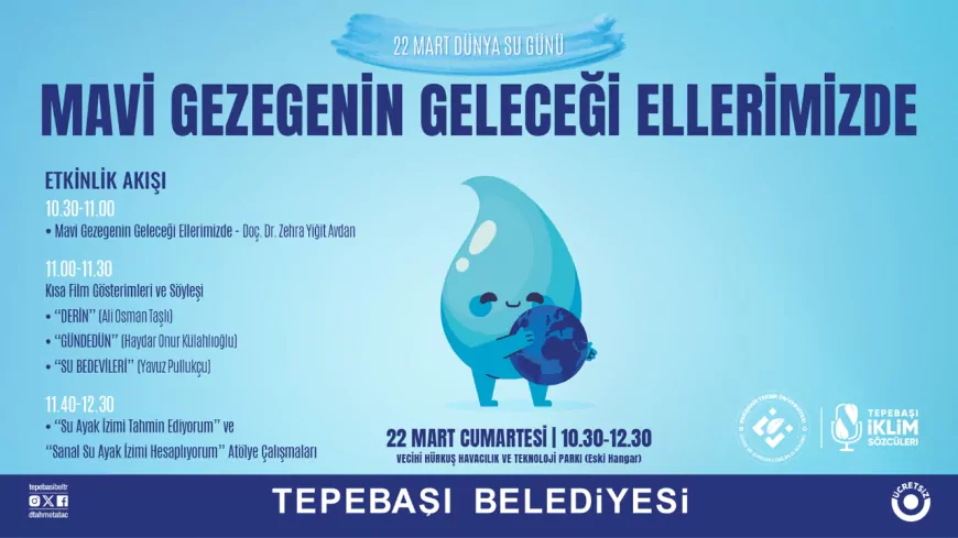 Tepebaşı Belediyesi’nden Dünya Su Günü’ne Özel Etkinlik