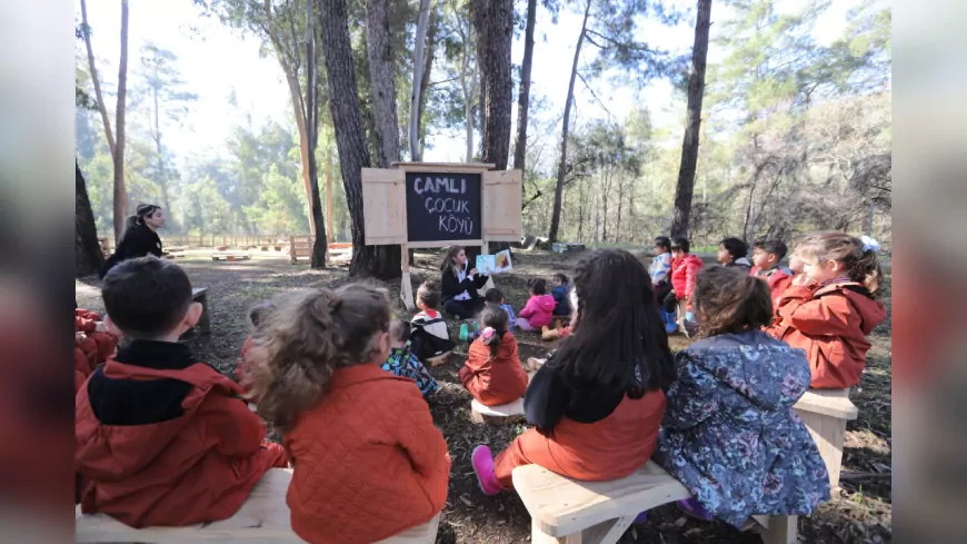 Muğla Büyükşehir'den Çocuklara Doğa Temelli Eğitim: Çamlı Çocuk Köyü