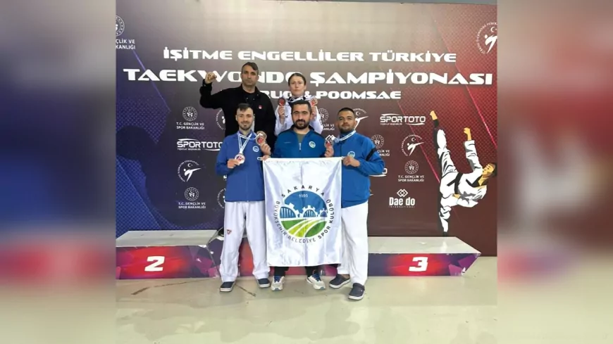 Büyükşehir’in Taekwondo Takımı Antalya’da Gururla Döndü