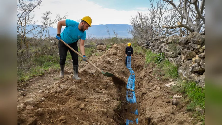 Turgutlu Mahallesi’nde Yenilenen İçme Suyu Hattı ile Kayıpsız ve Kesintisiz Su Temini